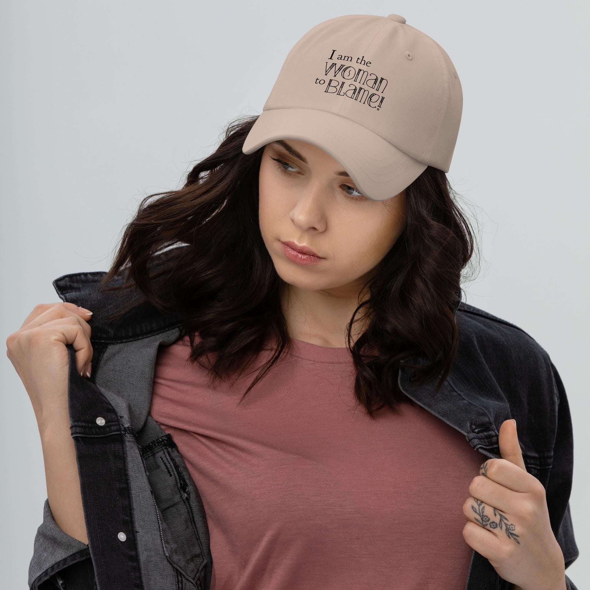 I Am The Woman To Blame Dad Hat: Jimmy Buffett Parrothead Hat