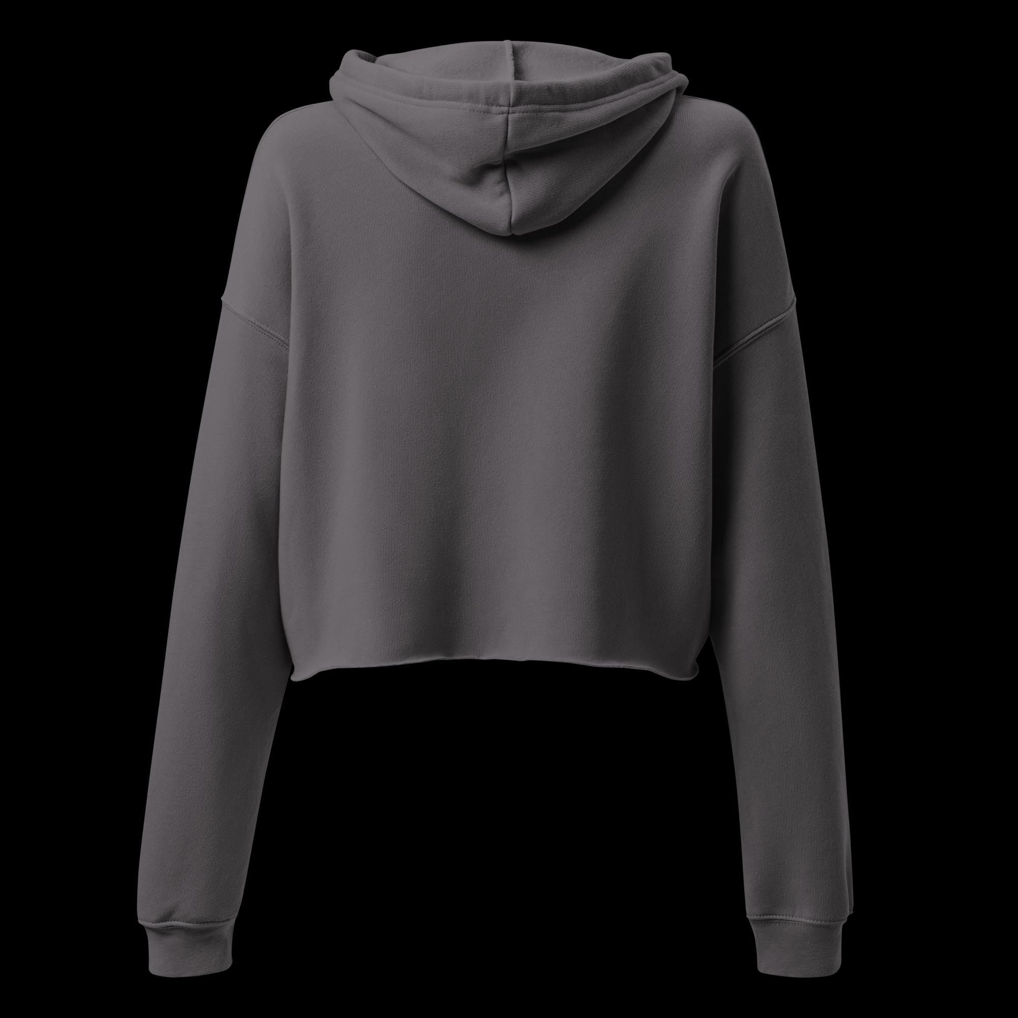 Embroidered Halloween Cropped Sweatshirt: Salem Witch, Spooky Season