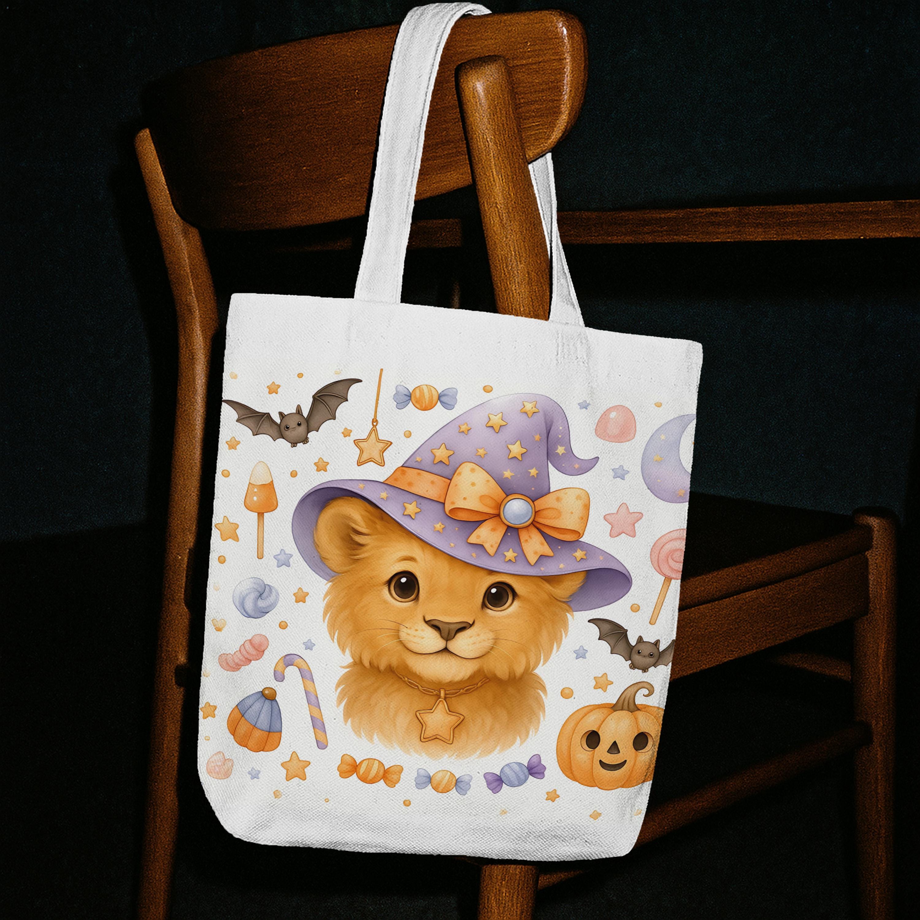 Lion cub Halloween PNG file, Halloween lion, cute boo, Trick or Treat png, cute lion png, autumn PNG, fall pumpkin, baby lion, fall lion