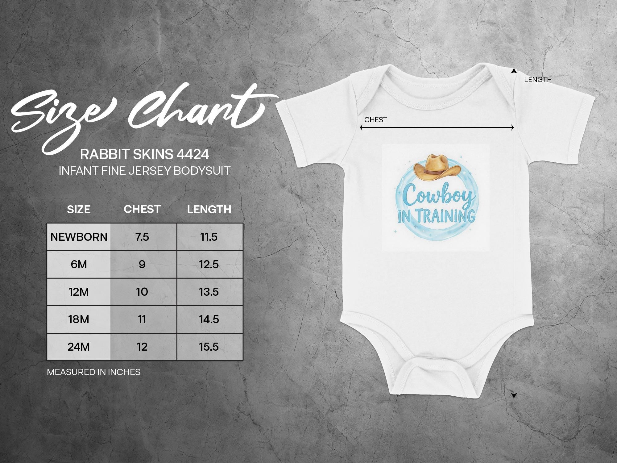 Cowboy In Training Baby Onesie: Western Rodeo Gift