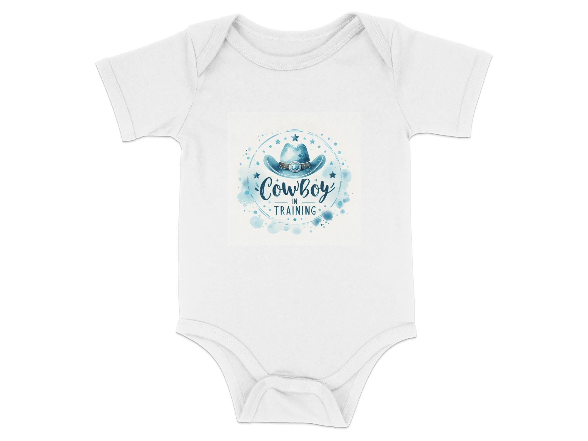 Cowboy In Training Baby Outfit: Western Onesie T-Shirt