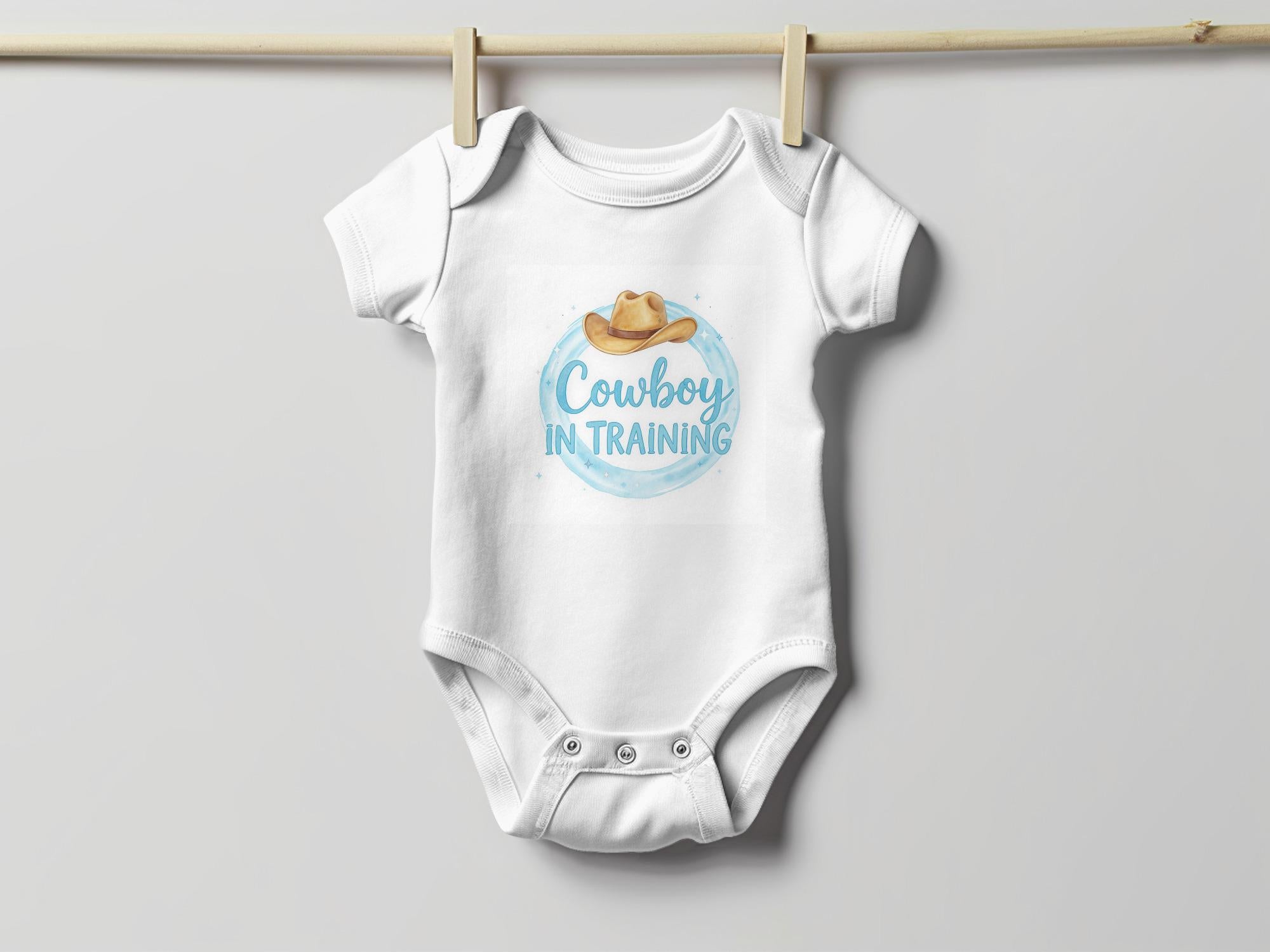 Cowboy In Training Baby Onesie: Western Rodeo Gift