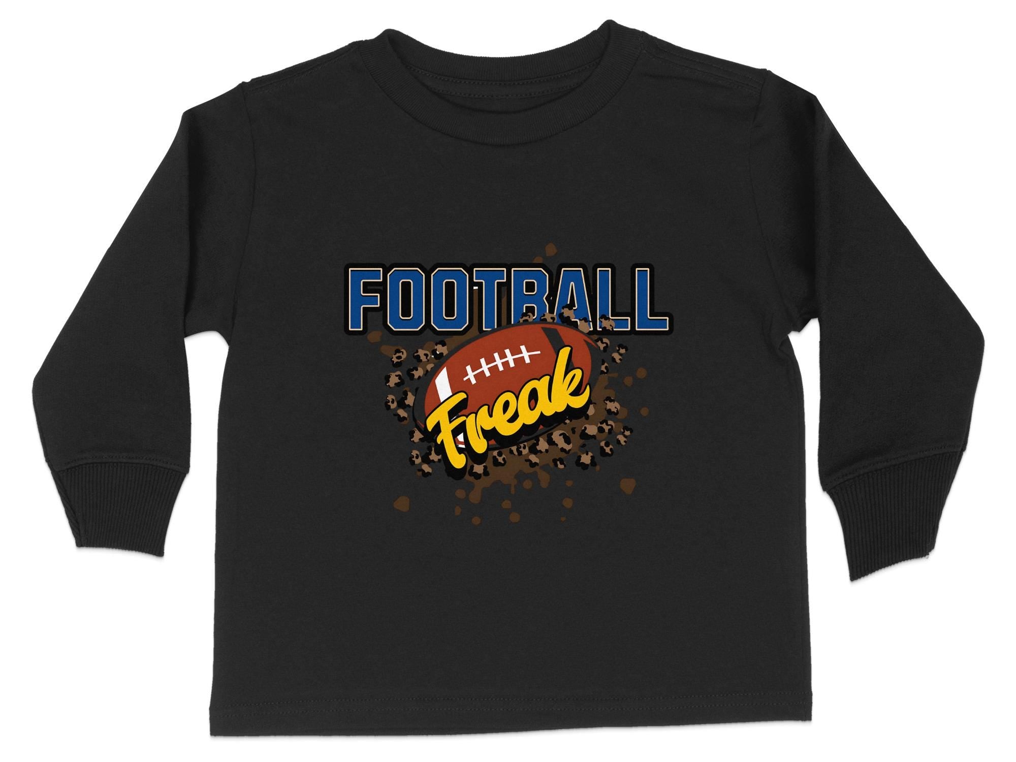 Football Freak Toddler T-Shirt: Game Day Long Sleeve