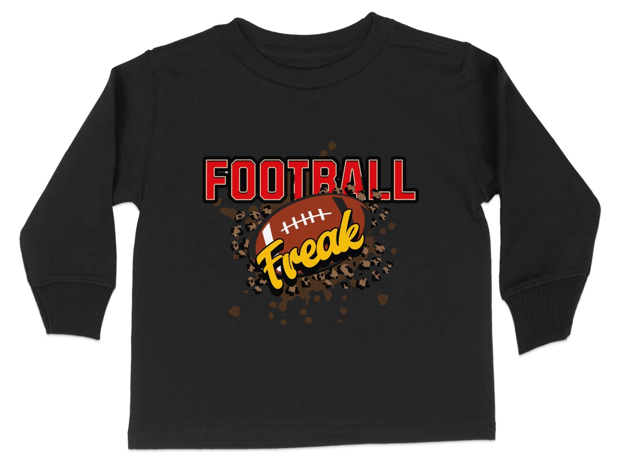 Football Freak Toddler T-Shirt: Gridiron Fan Apparel