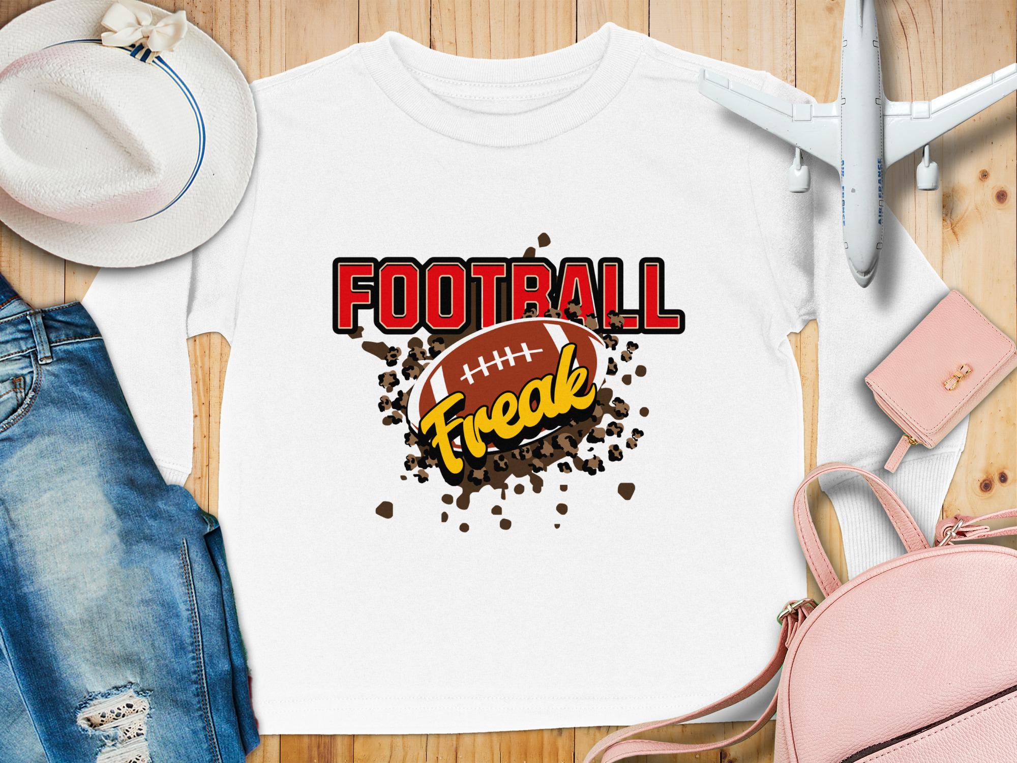 Football Freak Toddler T-Shirt: Gridiron Fan Apparel
