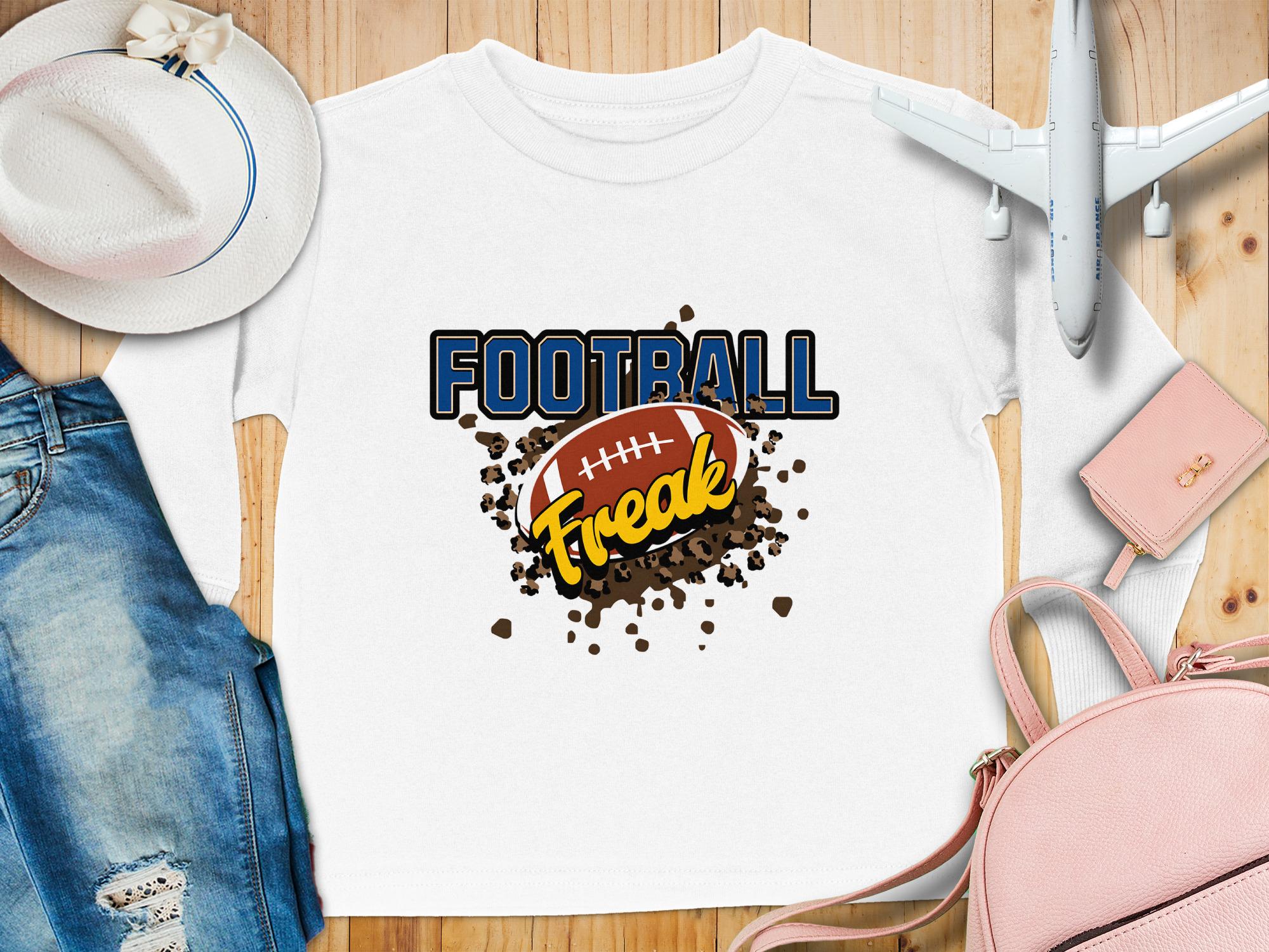 Football Freak Toddler T-Shirt: Game Day Long Sleeve