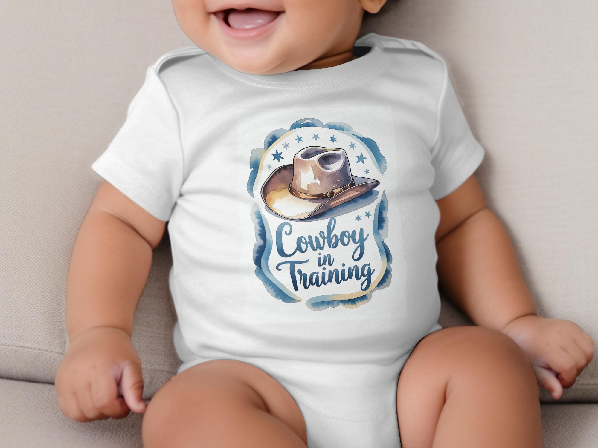 Cowboy in Training T-Shirt, Cowboy Hat Onesie, Future Cowboy, Rodeo Star, Baby Shower Gift, Western Baby Tee, Baby Cowboy Outfit,cowboy baby