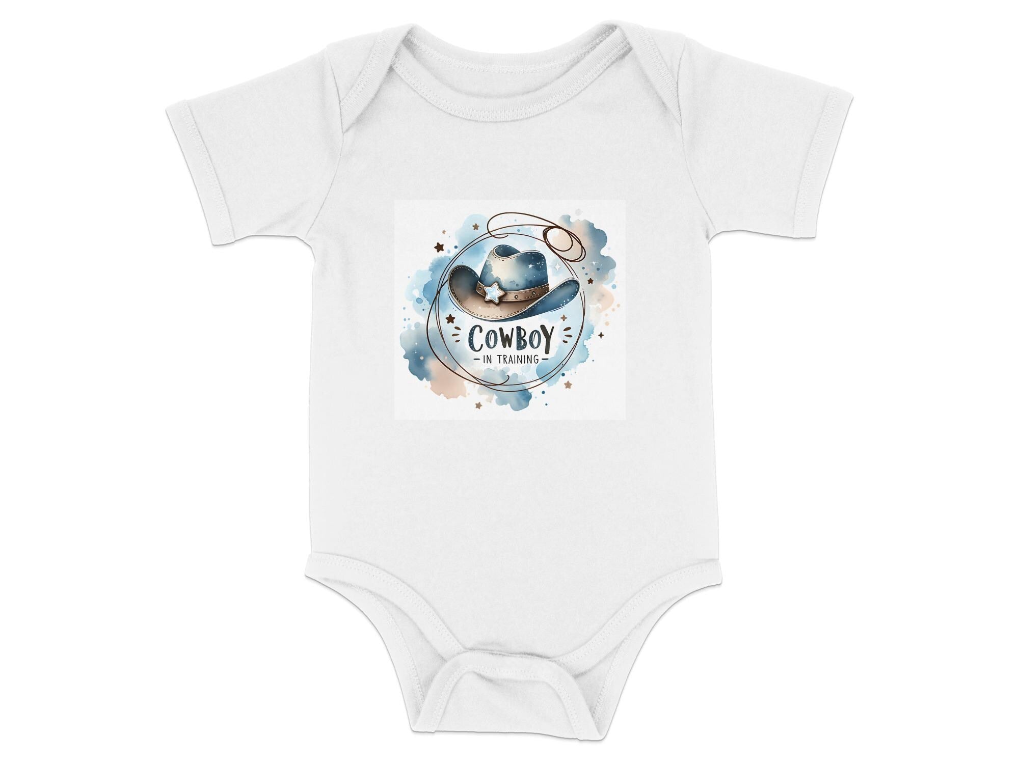 Cowboy in Training Baby Shirt: Western Onesie, Rodeo Theme