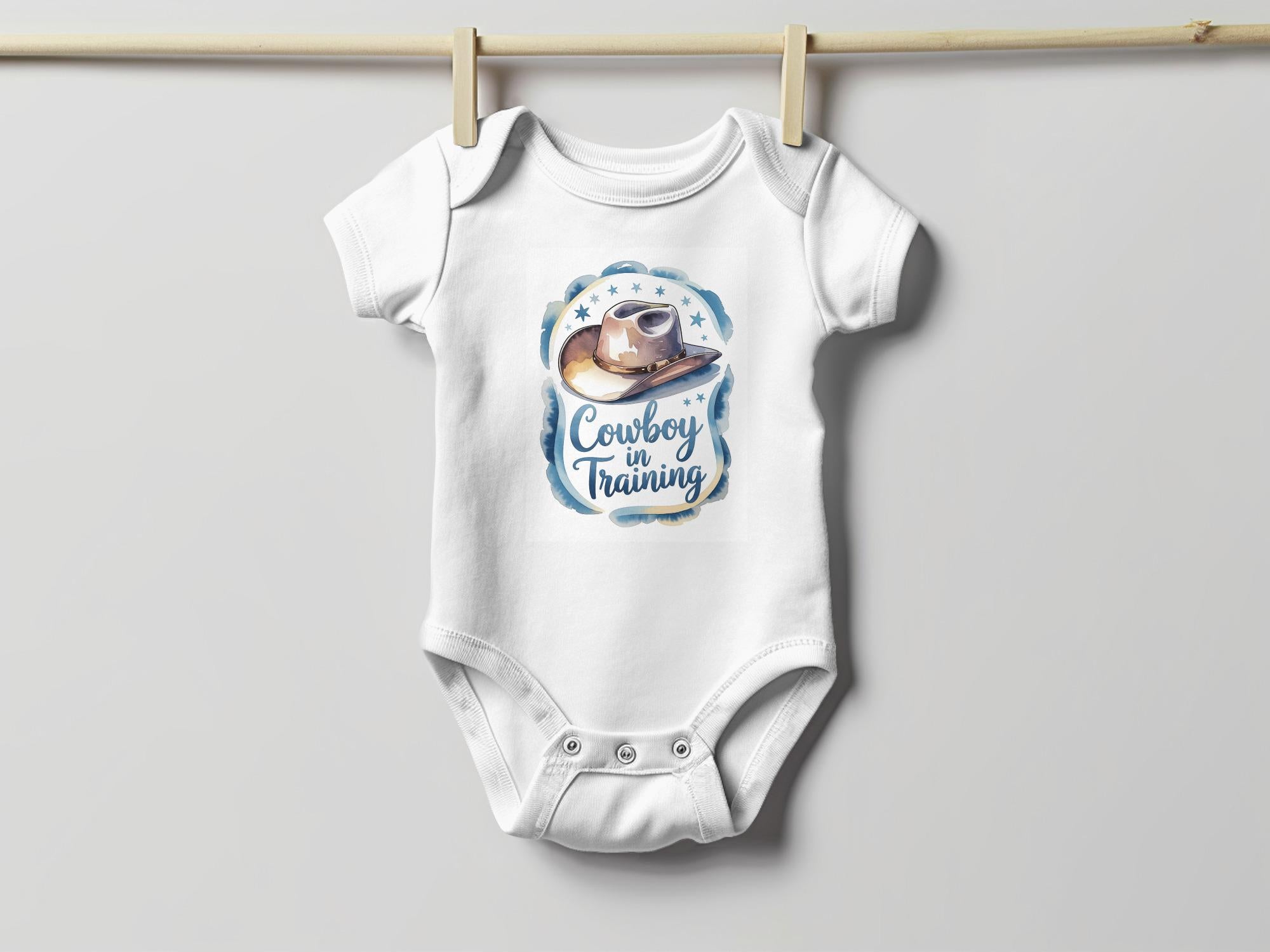 Cowboy in Training T-Shirt, Cowboy Hat Onesie, Future Cowboy, Rodeo Star, Baby Shower Gift, Western Baby Tee, Baby Cowboy Outfit,cowboy baby
