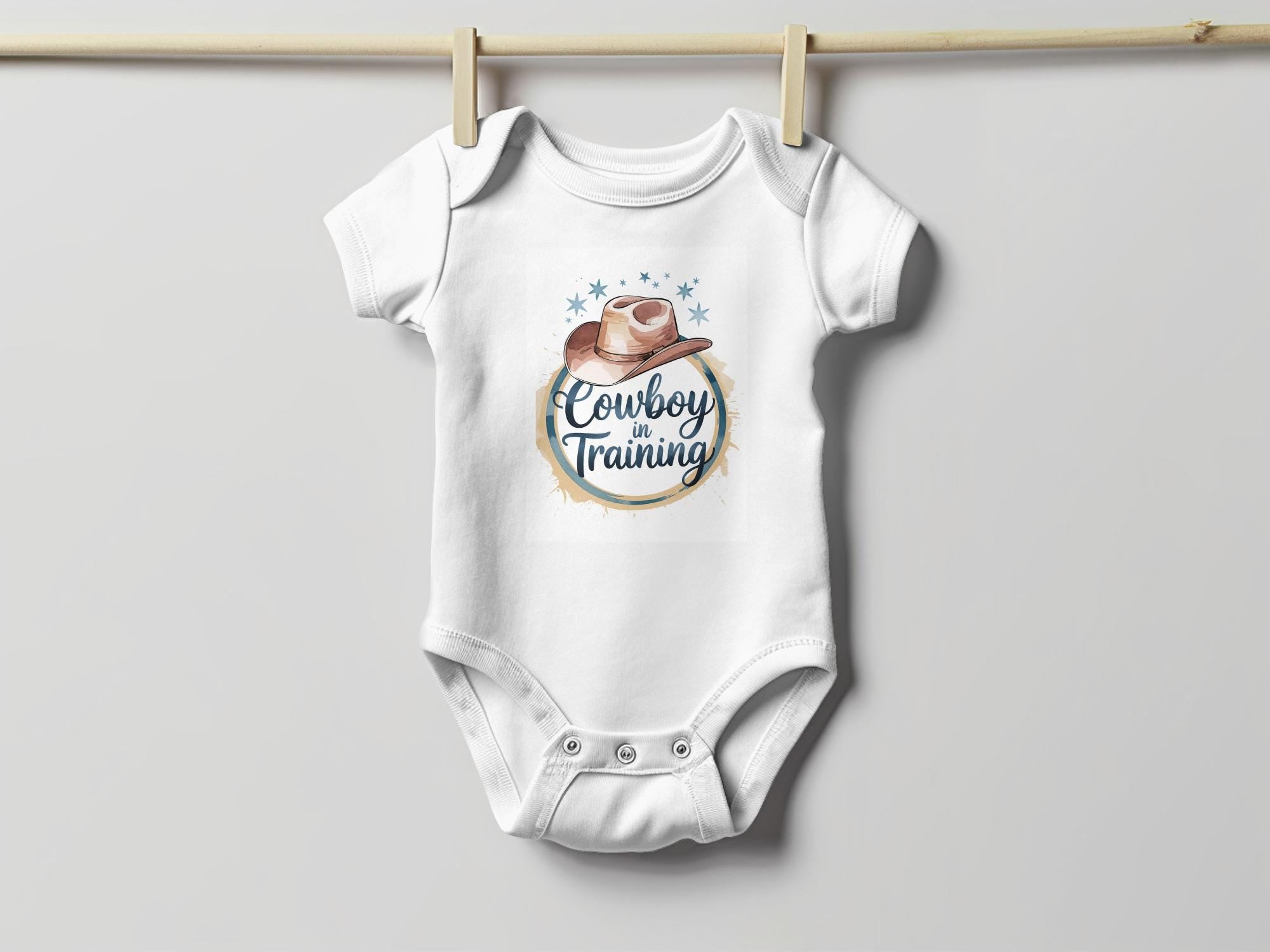 Cowboy in Training Baby Outfit: Future Rodeo Star, Western Clothes