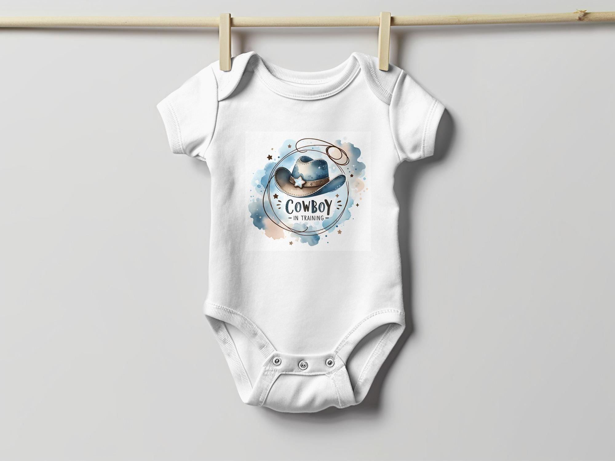 Cowboy in Training Baby Shirt: Western Onesie, Rodeo Theme