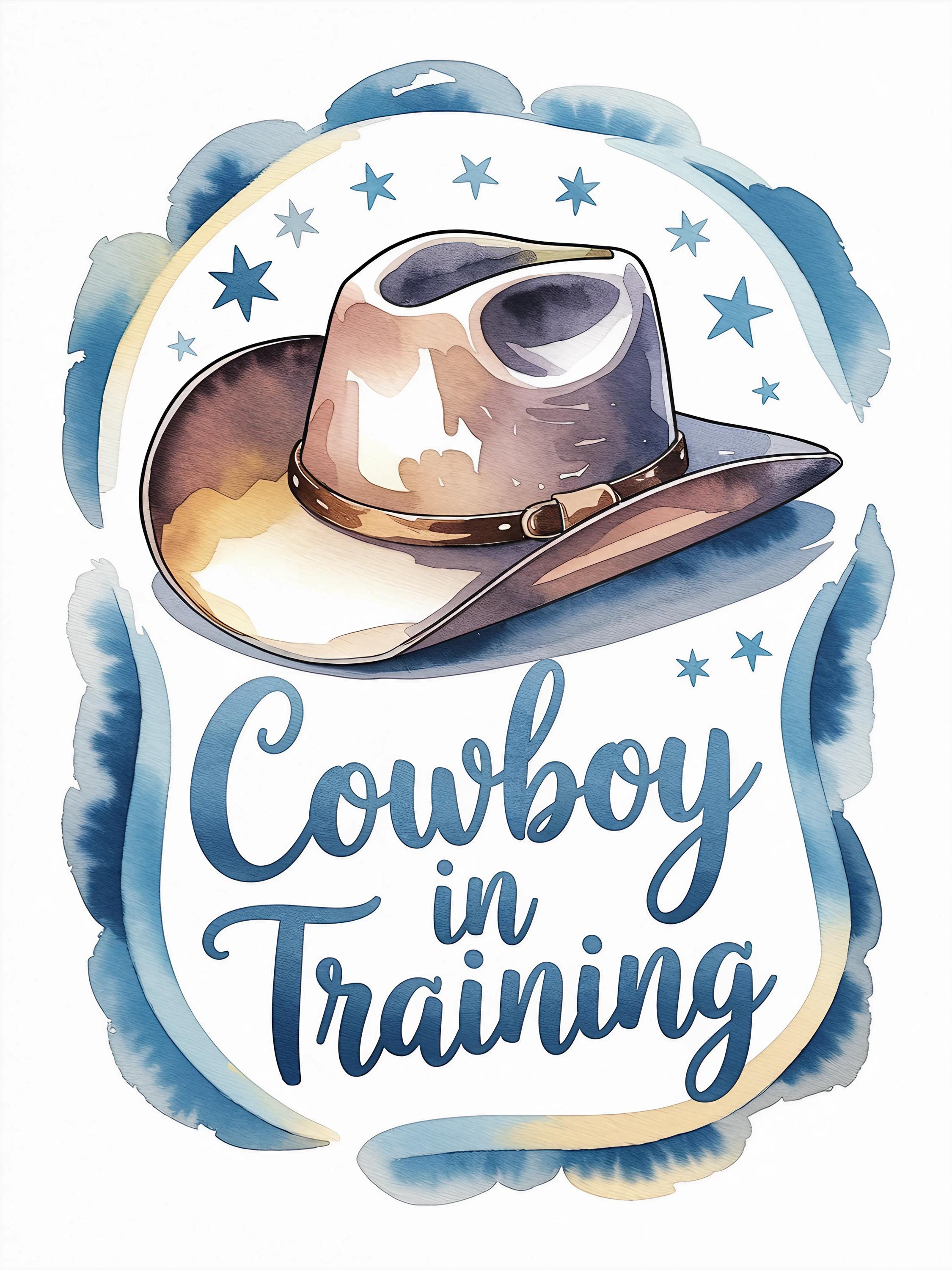 Cowboy in Training T-Shirt, Cowboy Hat Onesie, Future Cowboy, Rodeo Star, Baby Shower Gift, Western Baby Tee, Baby Cowboy Outfit,cowboy baby