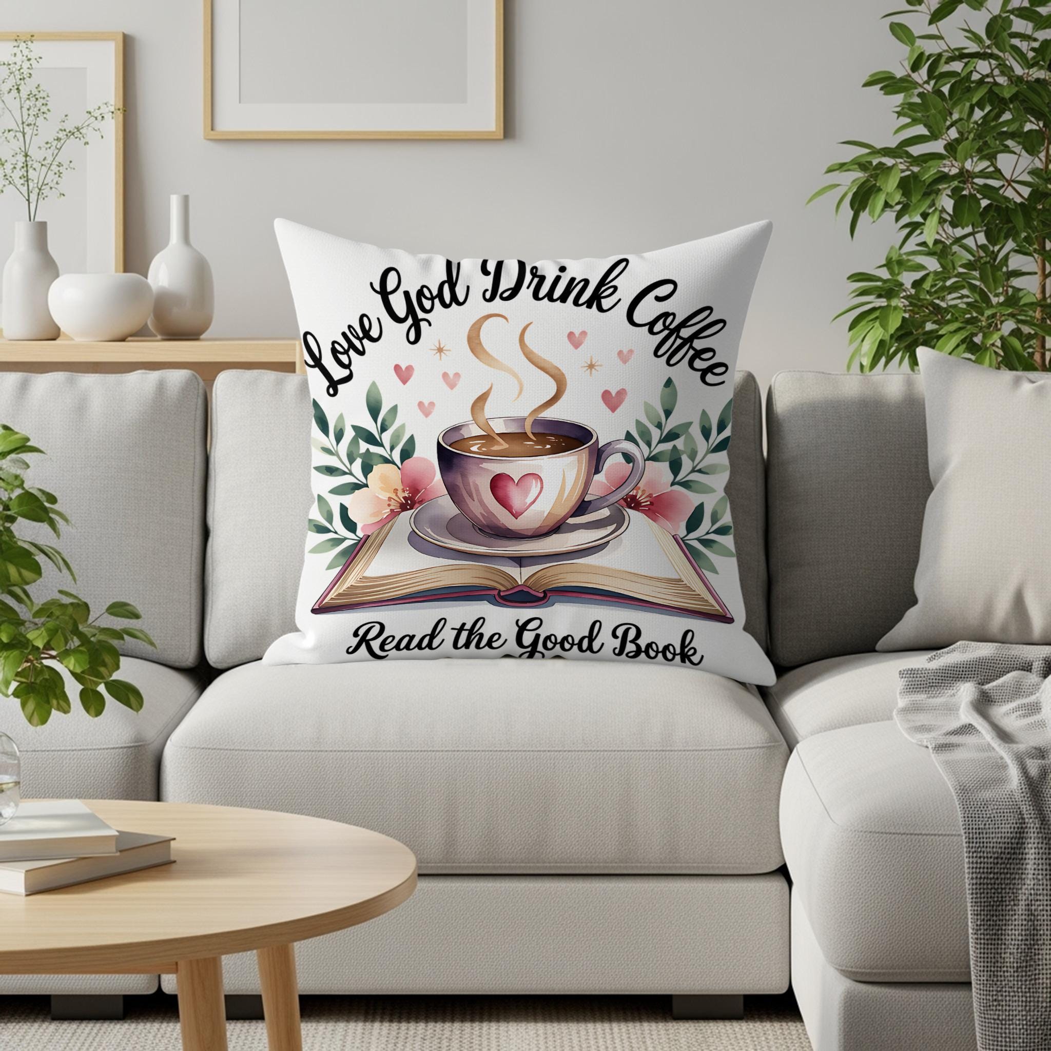 Christian Coffee Lover PNG: Religious Sublimation Design (Digital Download)