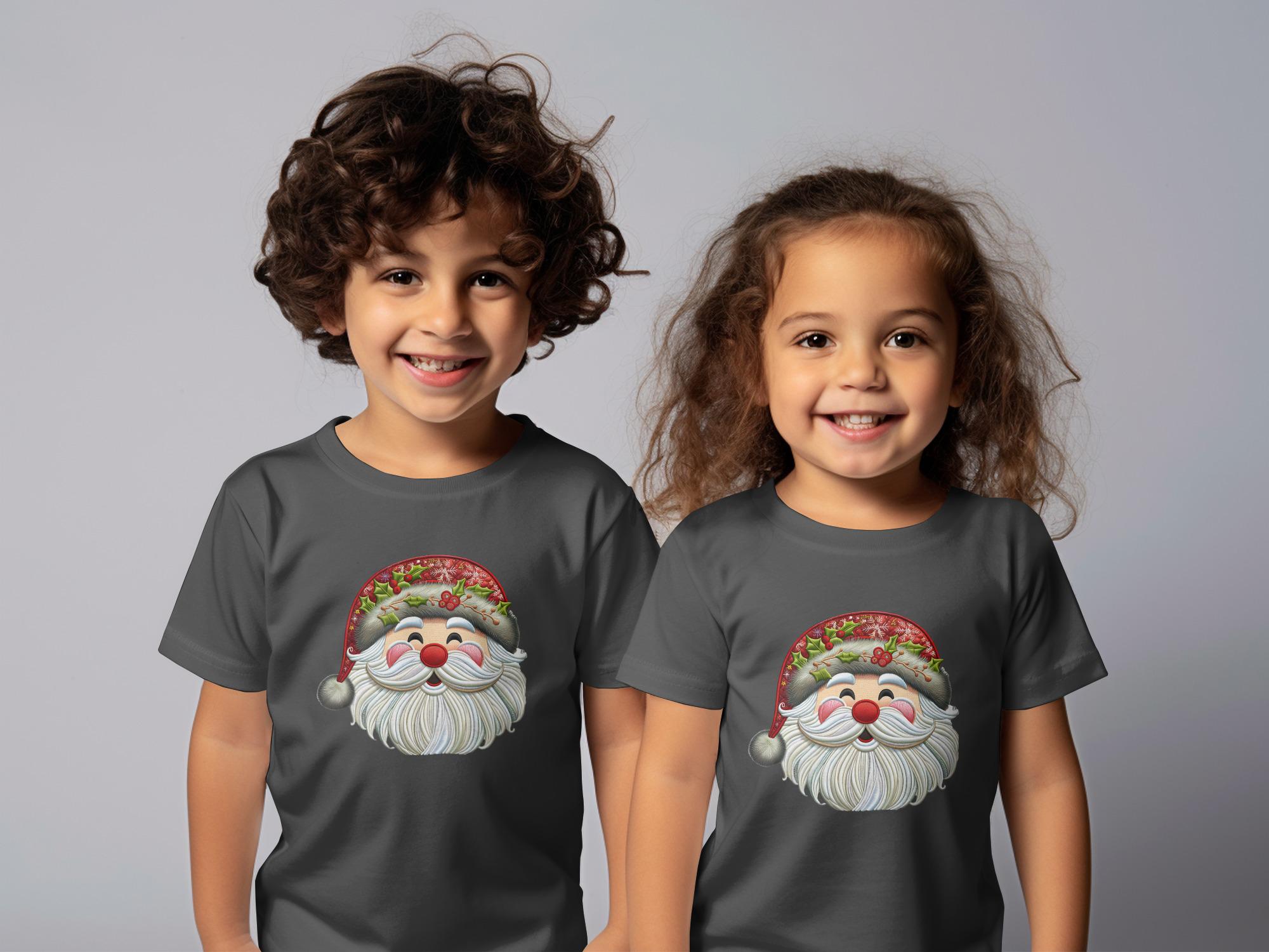 Santa Claus Digital Download, Christmas Face Image, Holiday Printable Art, Festive Decor Clipart, Santa Face Design