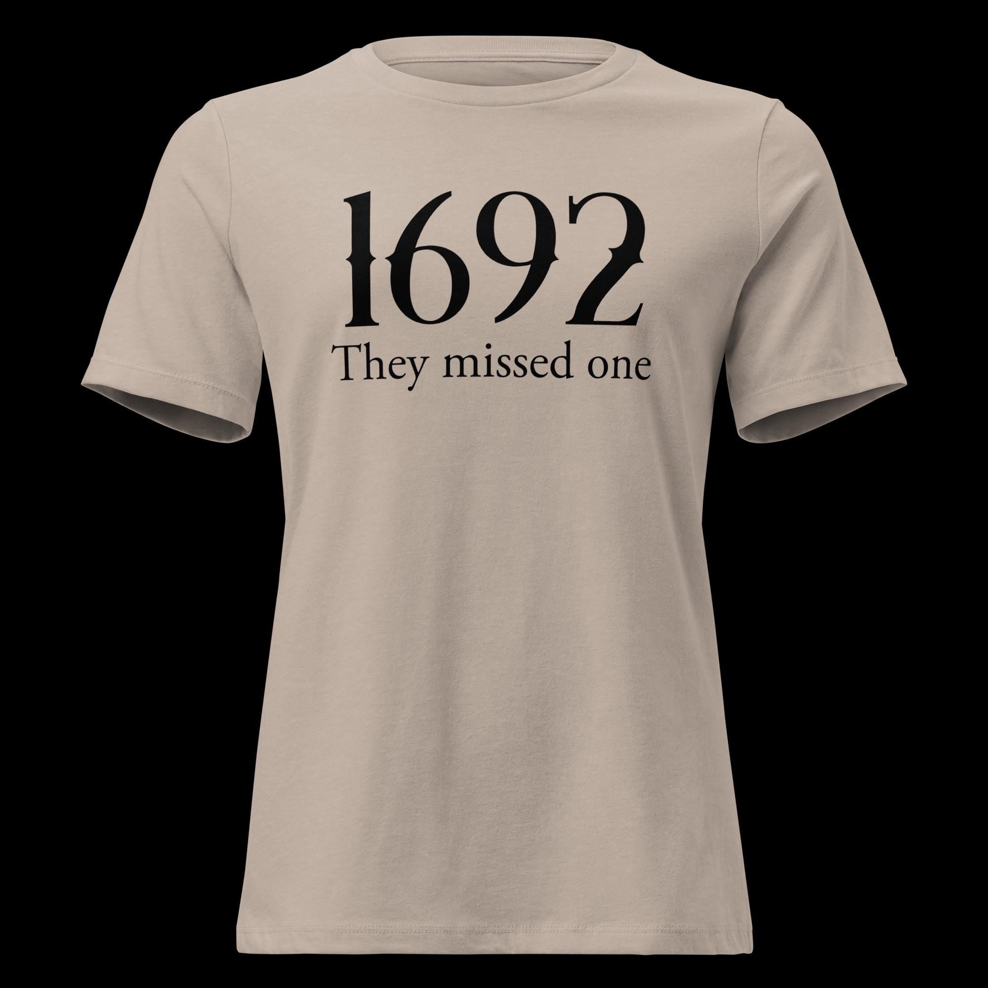 1692 They Missed One T-Shirt: Salem Witch Halloween Costume