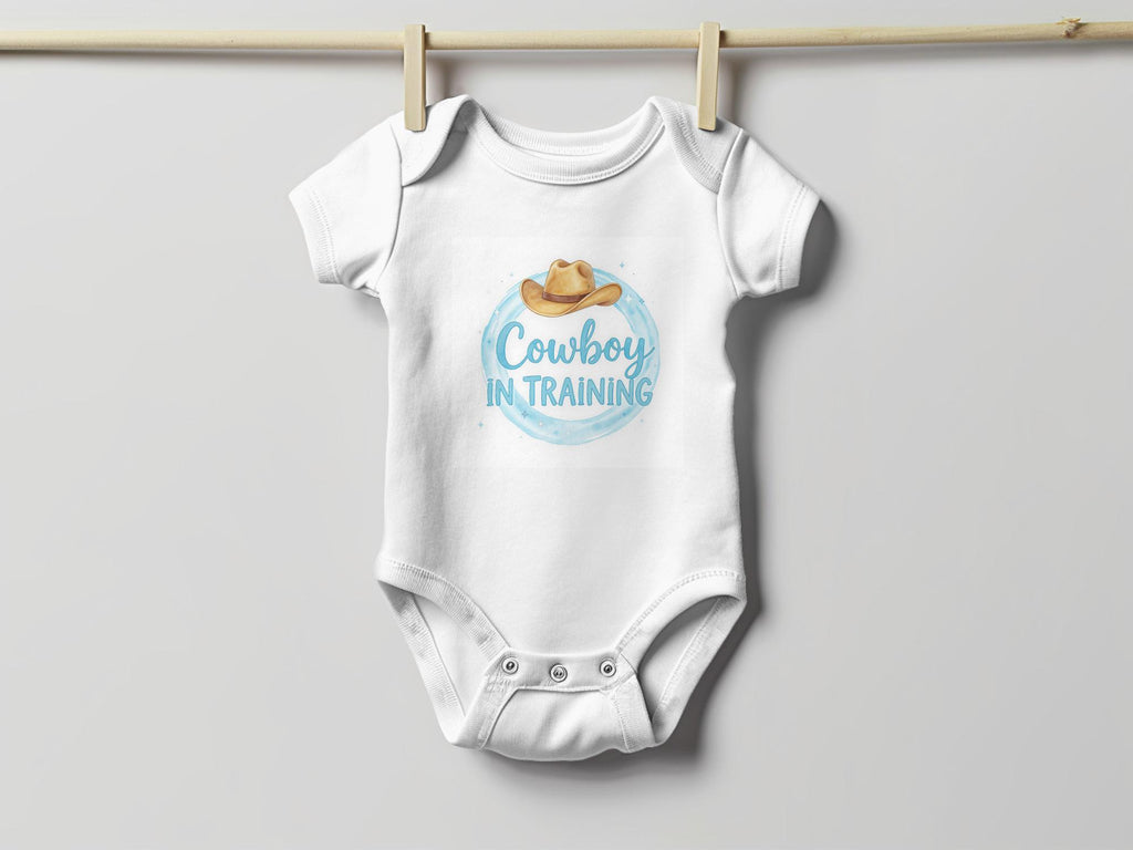 Cowboy In Training Baby Onesie: Western Rodeo Gift