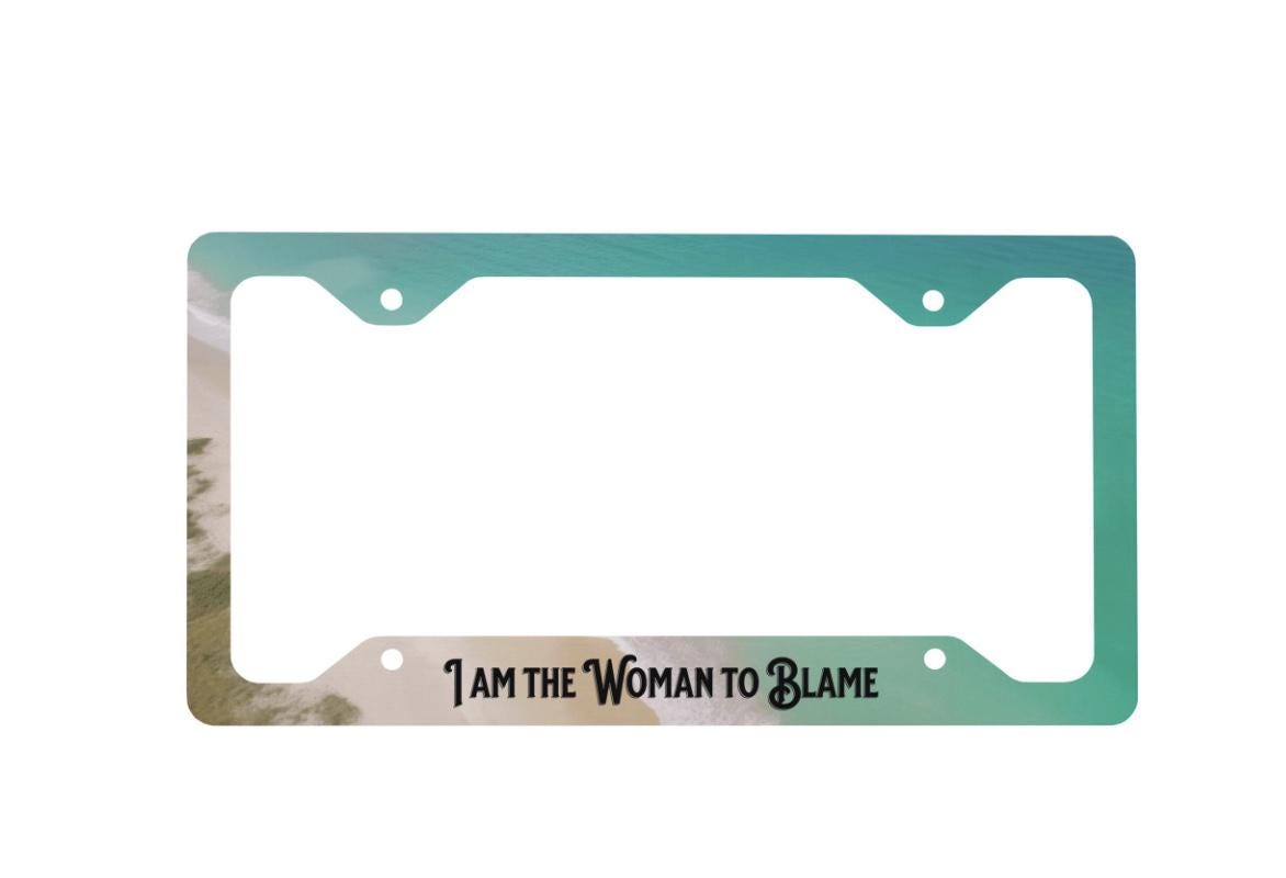 Margaritaville License Plate Frame: Jimmy Buffett Parrothead Beach Decor