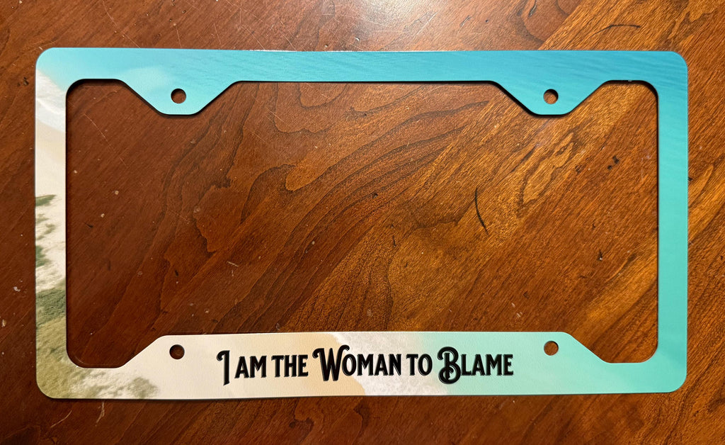 Margaritaville License Plate Frame: Jimmy Buffett Parrothead Beach Decor