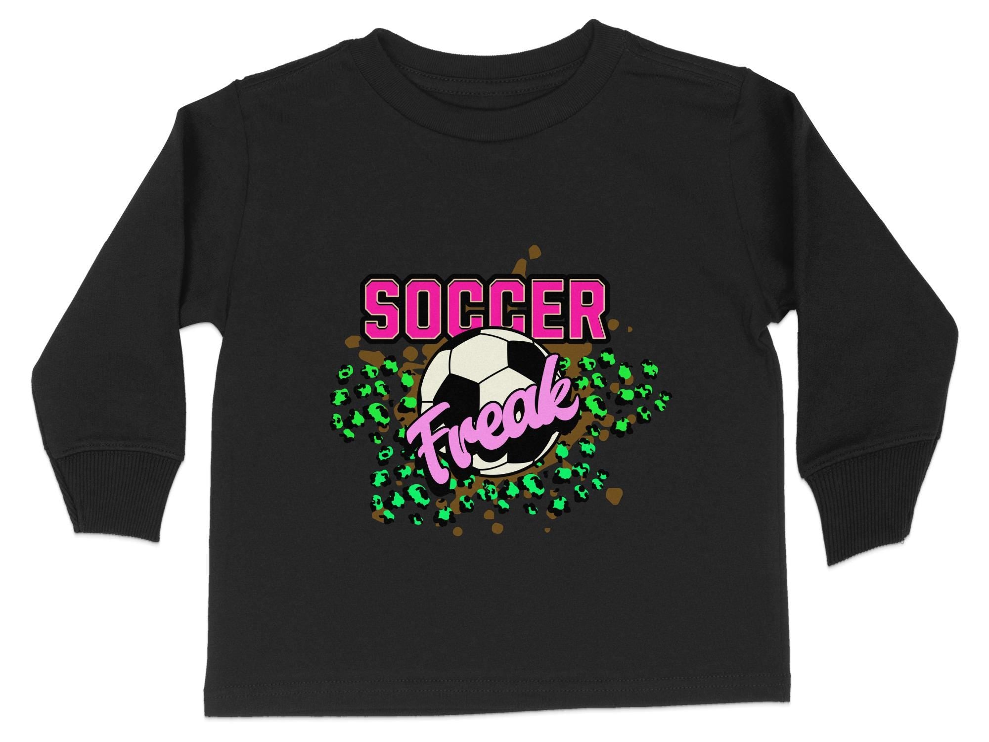 Soccer Freak Long Sleeve T-Shirt: Soccer Fan Apparel