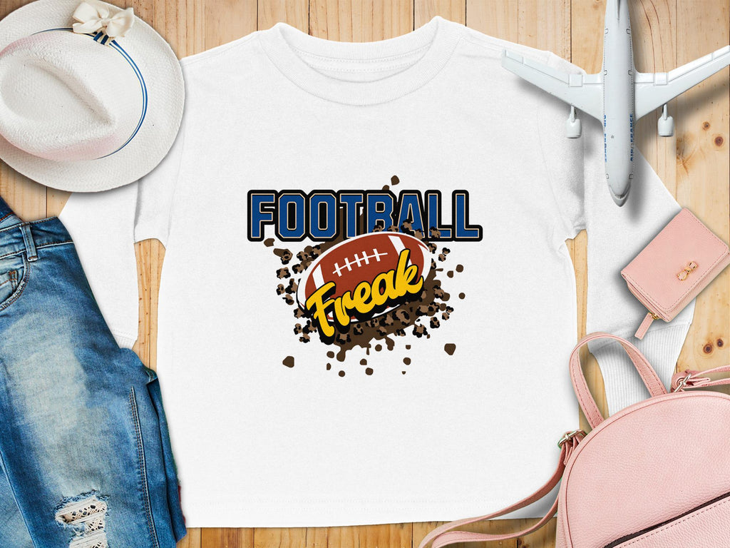 Football Freak Toddler T-Shirt: Game Day Long Sleeve