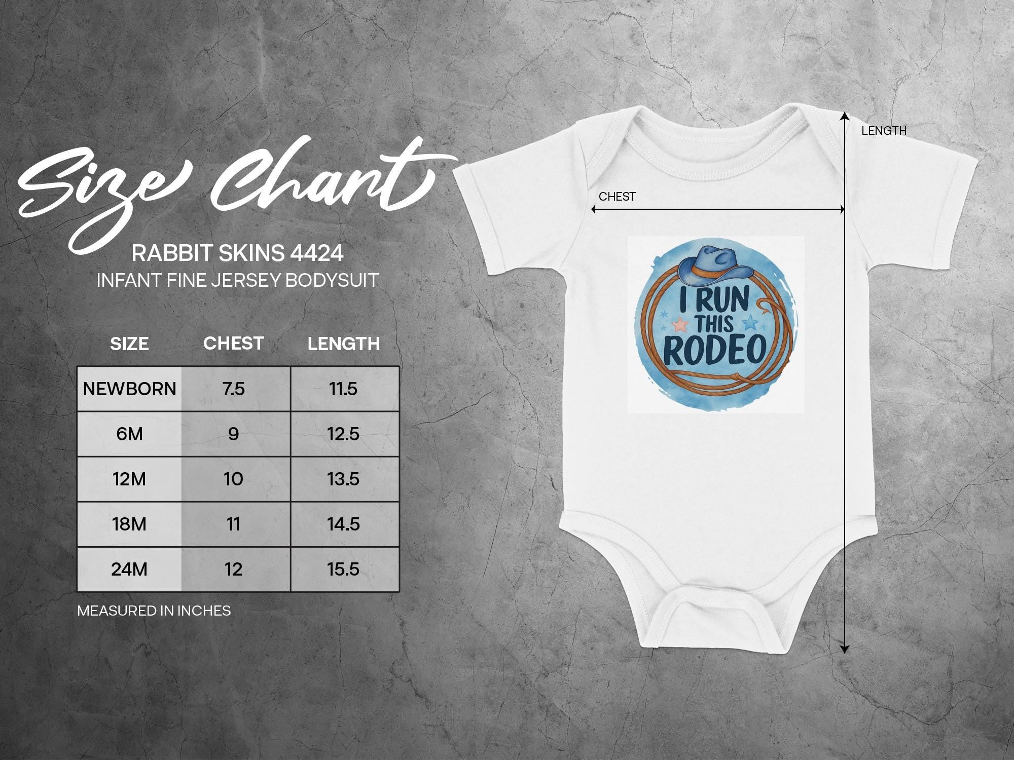 I Run This Rodeo T-Shirt or Onesie: Western Baby Cowboy Outfit