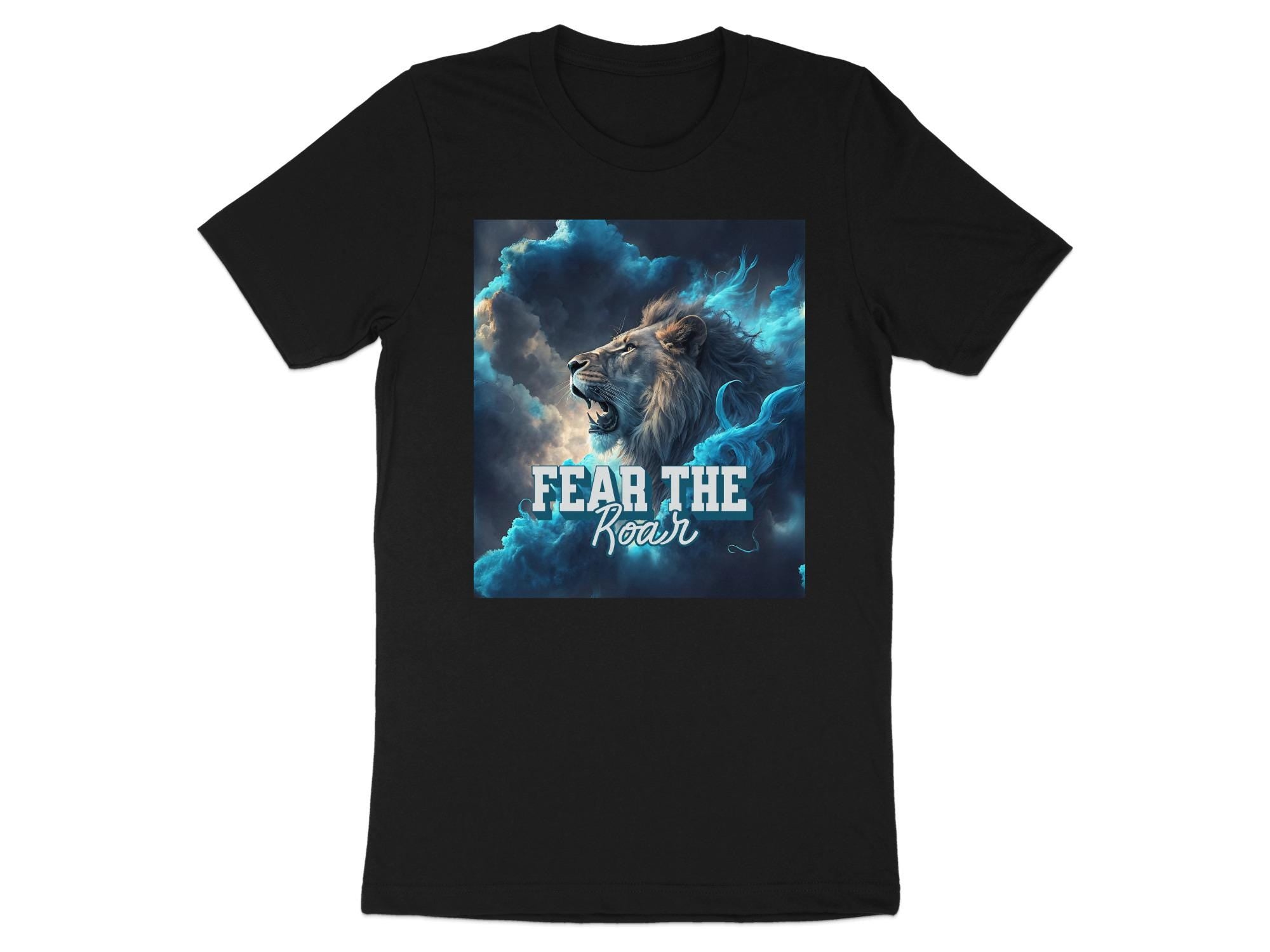 Roaring Lion Graphic T-Shirt: Fear the Roar Design