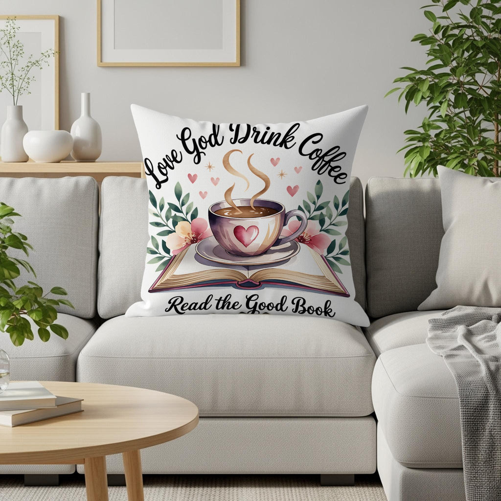 Christian Coffee Lover PNG: Religious Sublimation Design (Digital Download)