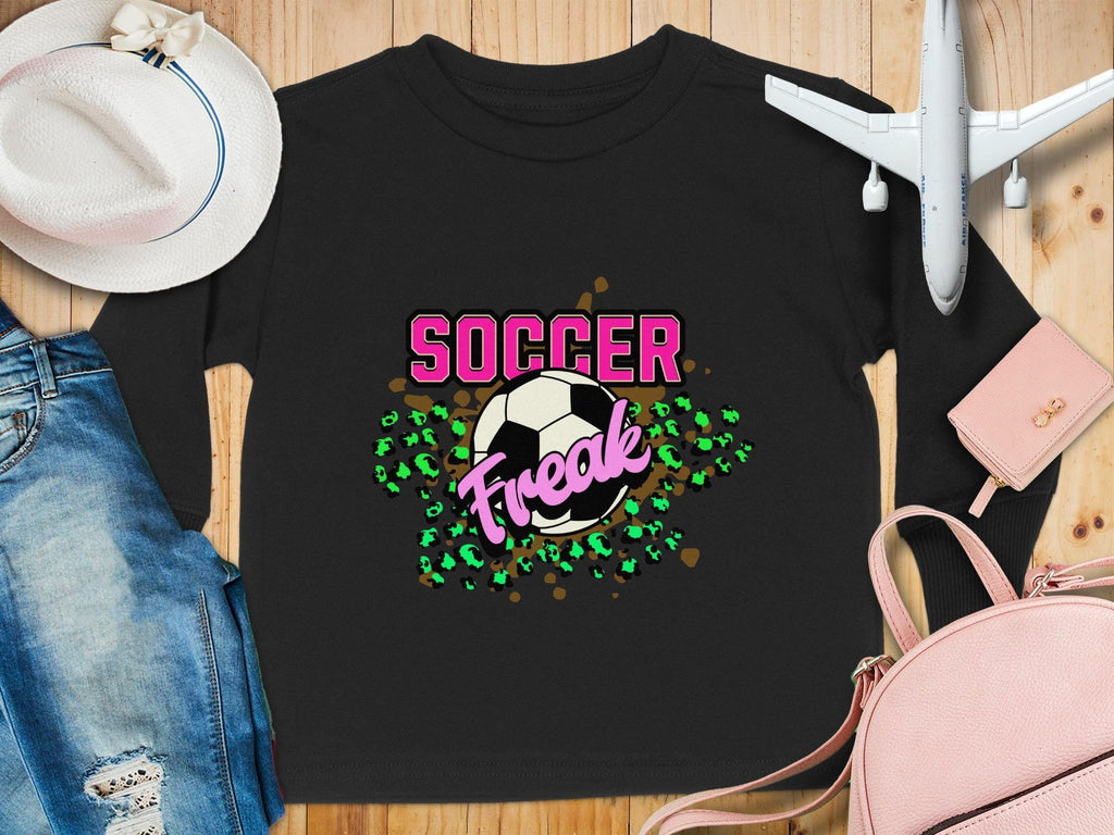 Soccer Freak Long Sleeve T-Shirt: Soccer Fan Apparel
