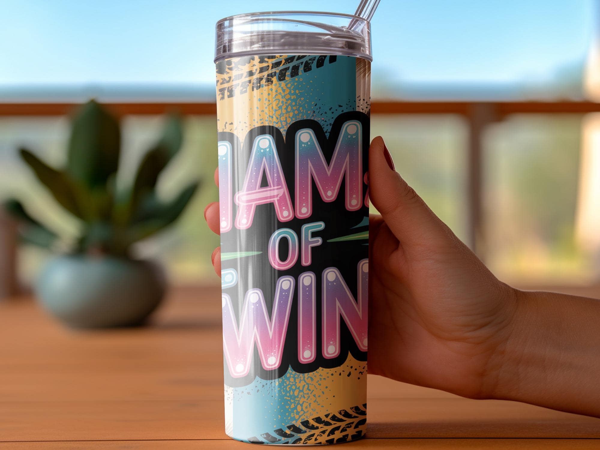 Mama of Twins Tumbler Wrap: Giraffe Leopard Print Sublimation Design (Digital Download)