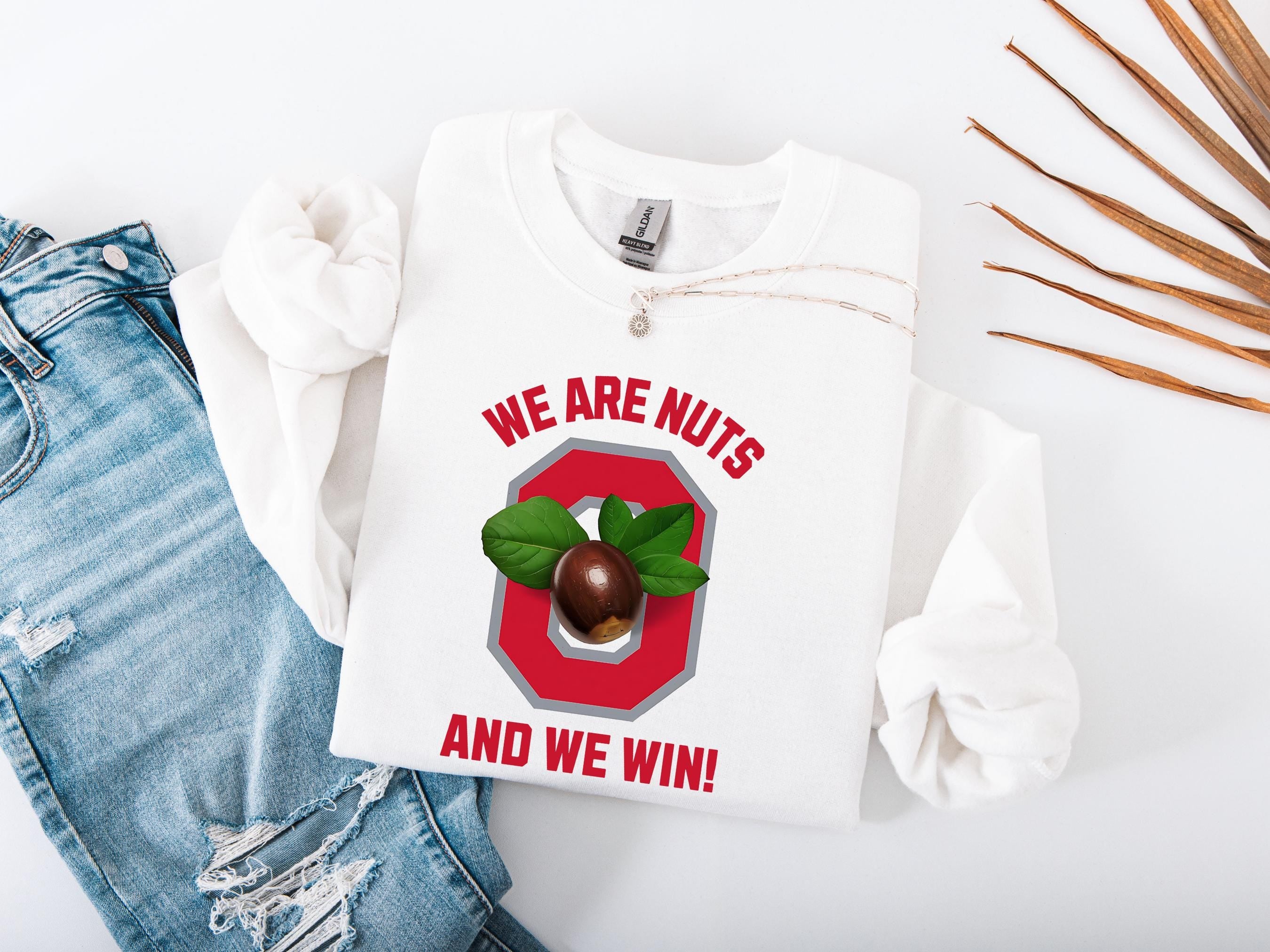Buckeyes Shirt Sublimation Design: We Are Nuts Ohio Png (Digital Download)