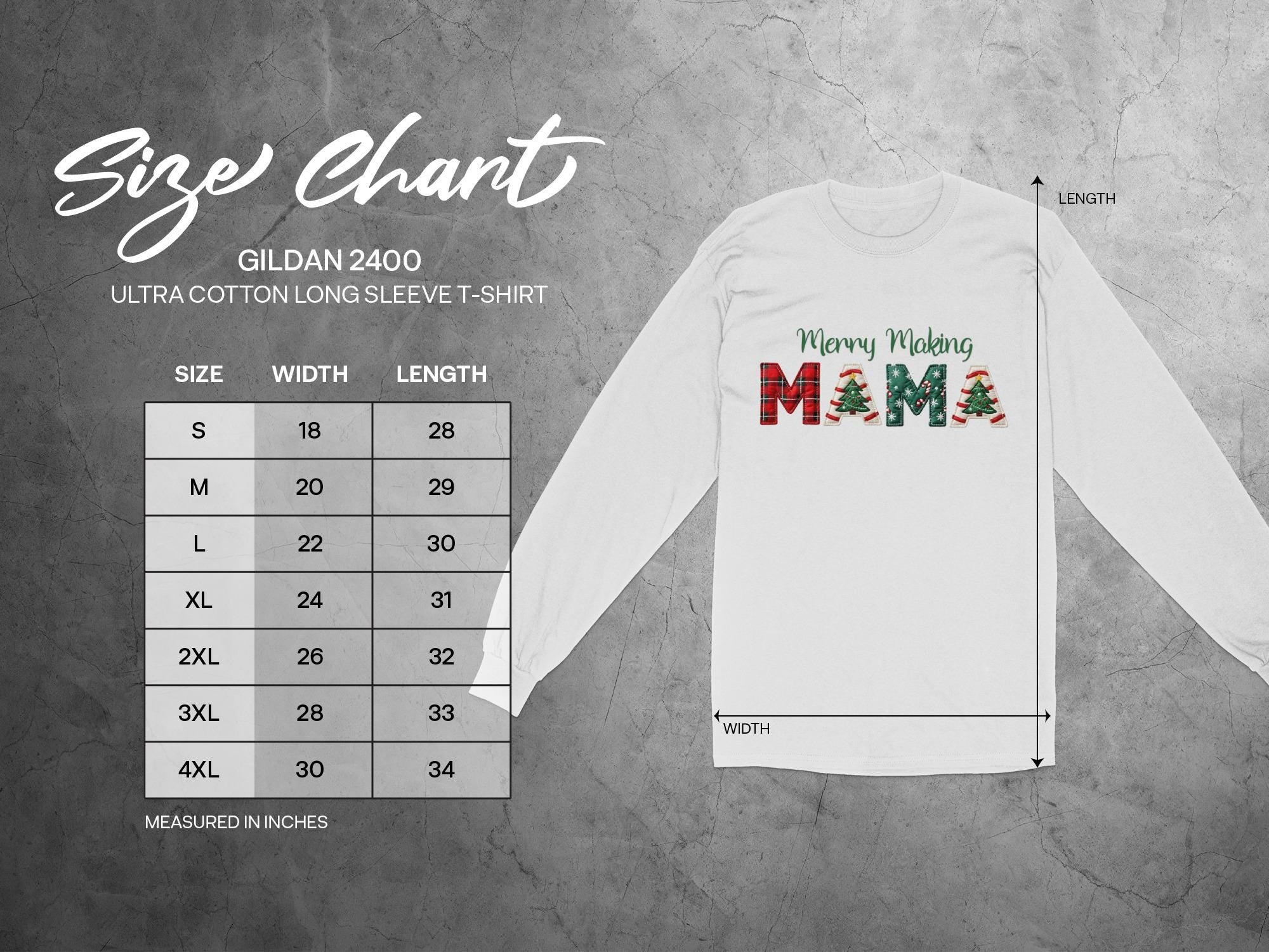 Merry Making Mama Long Sleeve T-Shirts, Christmas Mama Shirt, Holiday Shirts, Festive Mama, Christmas Gift, Holiday Apparel