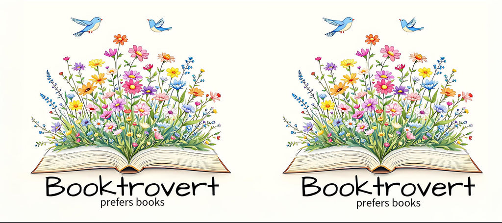 Booktrovert Mugs and Glassware, Flower Book Mug, Reading Lover Gift, Book Lover Mug, Reader Mug, Bookworm Gift, Floral Book Lover Gift