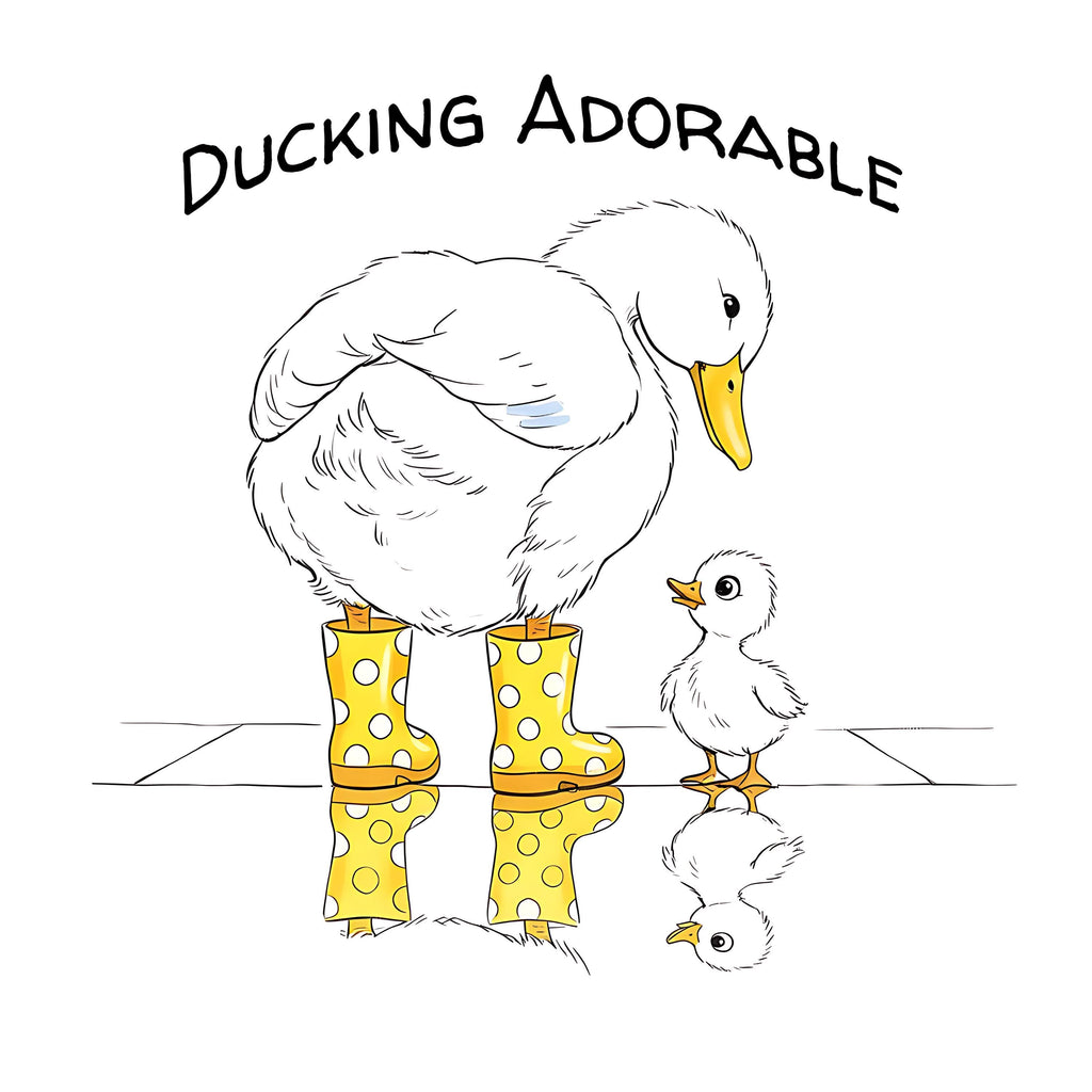 Duckling PNG: Adorable Duck Art, Nursery Decor (Digital Download)