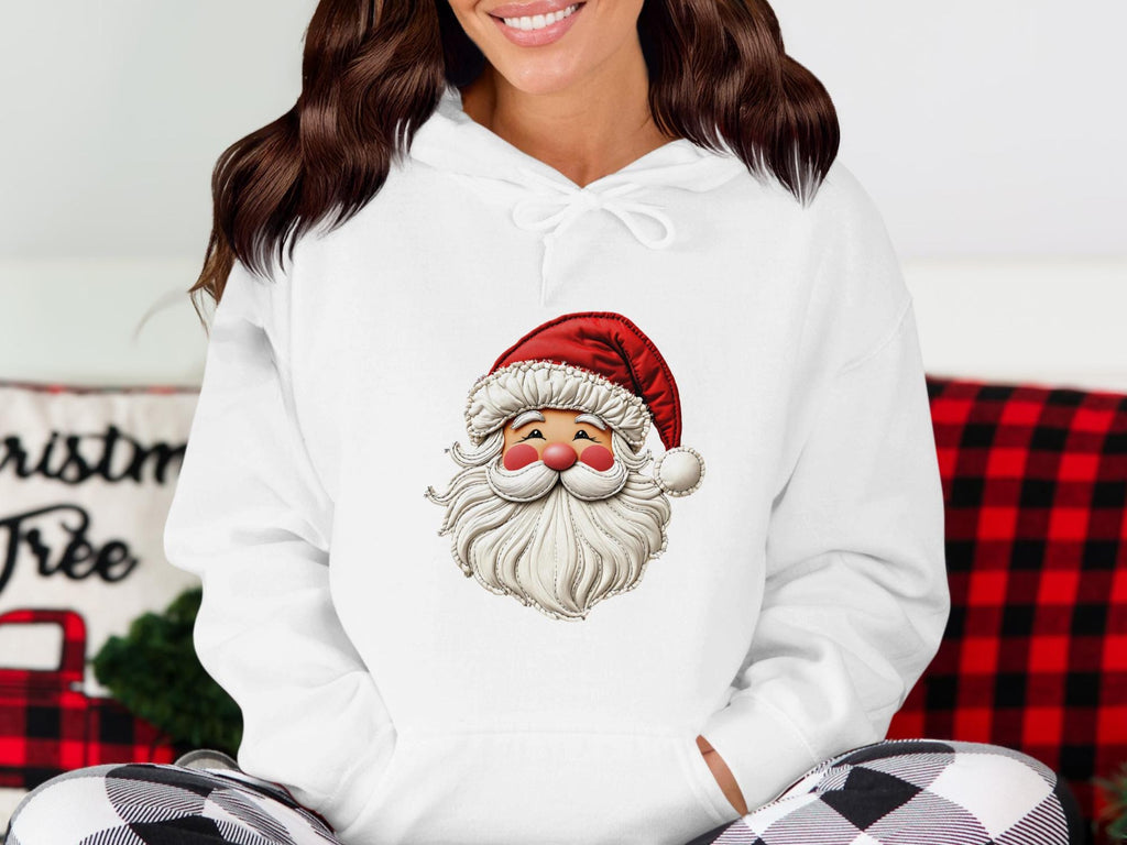 Jolly Santa Claus Portrait - Christmas PNG Image (Digital File)